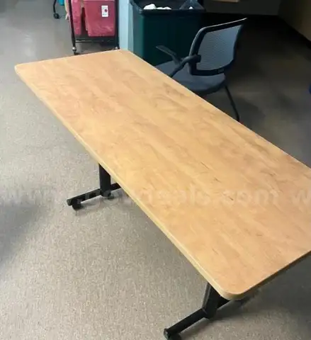 Lot of 10 Tables and 4 Corner Ends