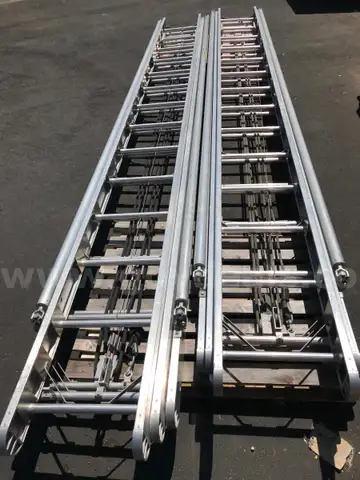 Two 40ft 3-Section Extension Ladders