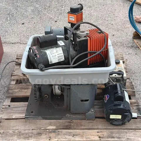 GE Tachometer Generator & (3) Pumps - Untested