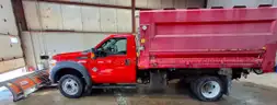 2015 Ford F-550 With Chipper Top, Plow, &#x26; Salter