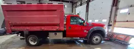 2015 Ford F-550 With Chipper Top, Plow, &#x26; Salter