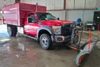 2015 Ford F-550 With Chipper Top, Plow, &#x26; Salter