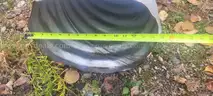 15&#x22; Galvanized Metal Culvert Pipe