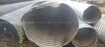 36&#x22; Galvanized Metal Culvert Pipe