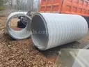 Large Plastic Culvert Pipe Cut-Offs