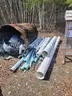 Lot of Plastic Pipe