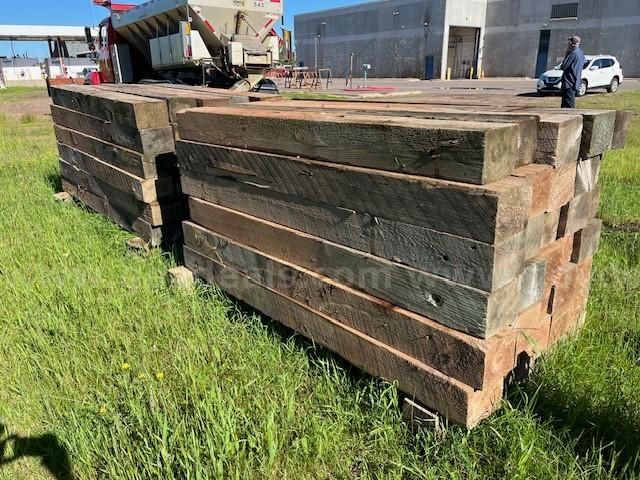 Lot of Wooden Posts | AllSurplus