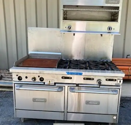 Garland Griddle and Garland Oven