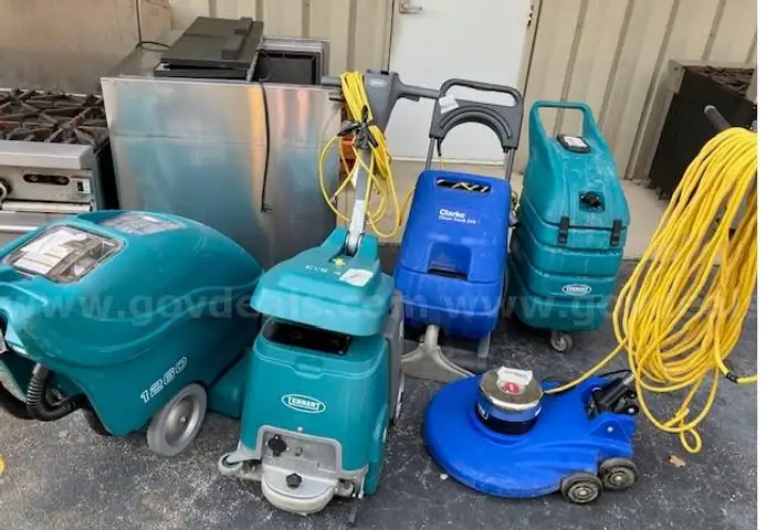 Custodial Equipment-Tennant and Clarke