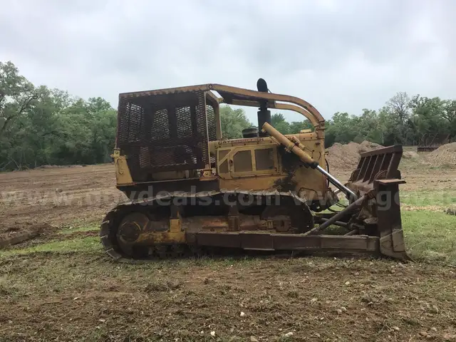 Caterpillar D-6C Dozer with Rake