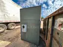 Electric Company Green Metal Transformer Enclosure