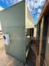 Electric Company Green Metal Transformer Enclosure