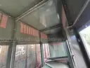 Electric Company Green Metal Transformer Enclosure