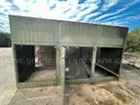 Electric Company Green Metal Transformer Enclosure