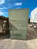 Electric Company Green Metal Transformer Enclosure
