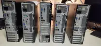 Lot of 5 Lenovo ThinkCentre PCs