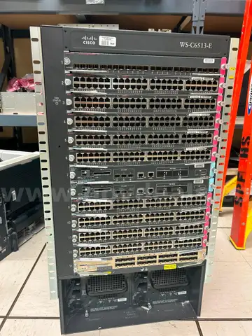 Cisco Core Router WS-C6512-E AS-IS