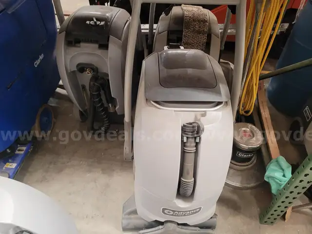 Lot of 4 – Advance ES400 XLP Walk-Behind Floor Scrubbers – DOES NOT WORK