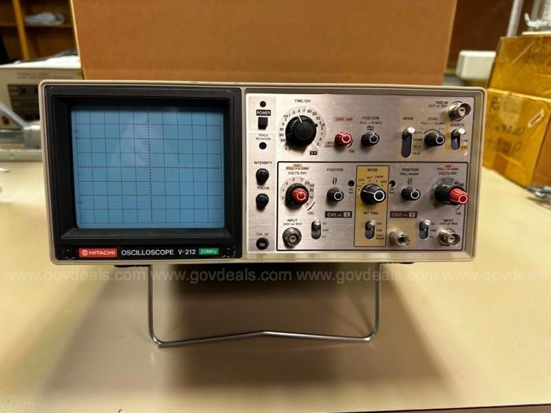 Hitachi V-212 Oscilloscope | GovDeals