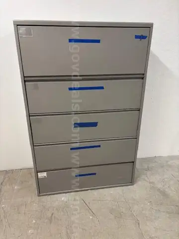 5 Drawer File Cabinet
