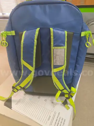 Back Pack Style Medical Equipment Bag