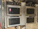 2- HOBART double door Natural Gas ovens