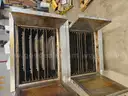 2- HOBART double door Natural Gas ovens