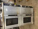 2- HOBART double door Natural Gas ovens