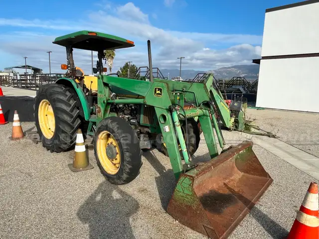 John Deere 5400 Tractor with Attachments