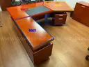 Office Desk and Small Table