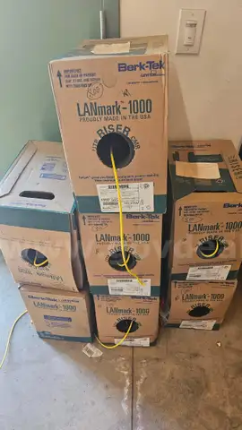 lot of CAT6 Cables