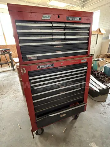 Craftsman Tuff Box Tool Box-Red