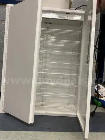 Lighted White Cabinet