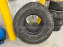 2 Bridgestone 315/80R22.5 "L" M860A Steer Tread Tires Used