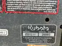 KUBOTA ZD1211 60&#x22; ZERO TURN MOWER