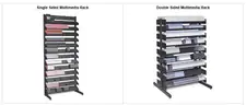 Dasco Multi-Media Storage Racks with Media Shelves