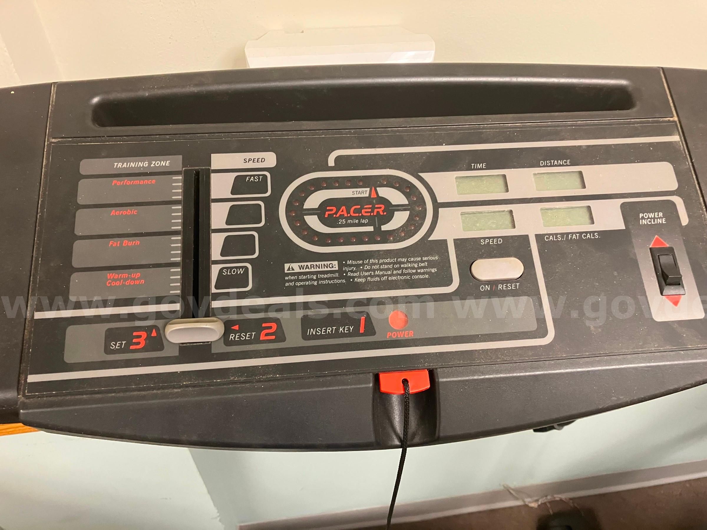 Proform 525 treadmill online manual