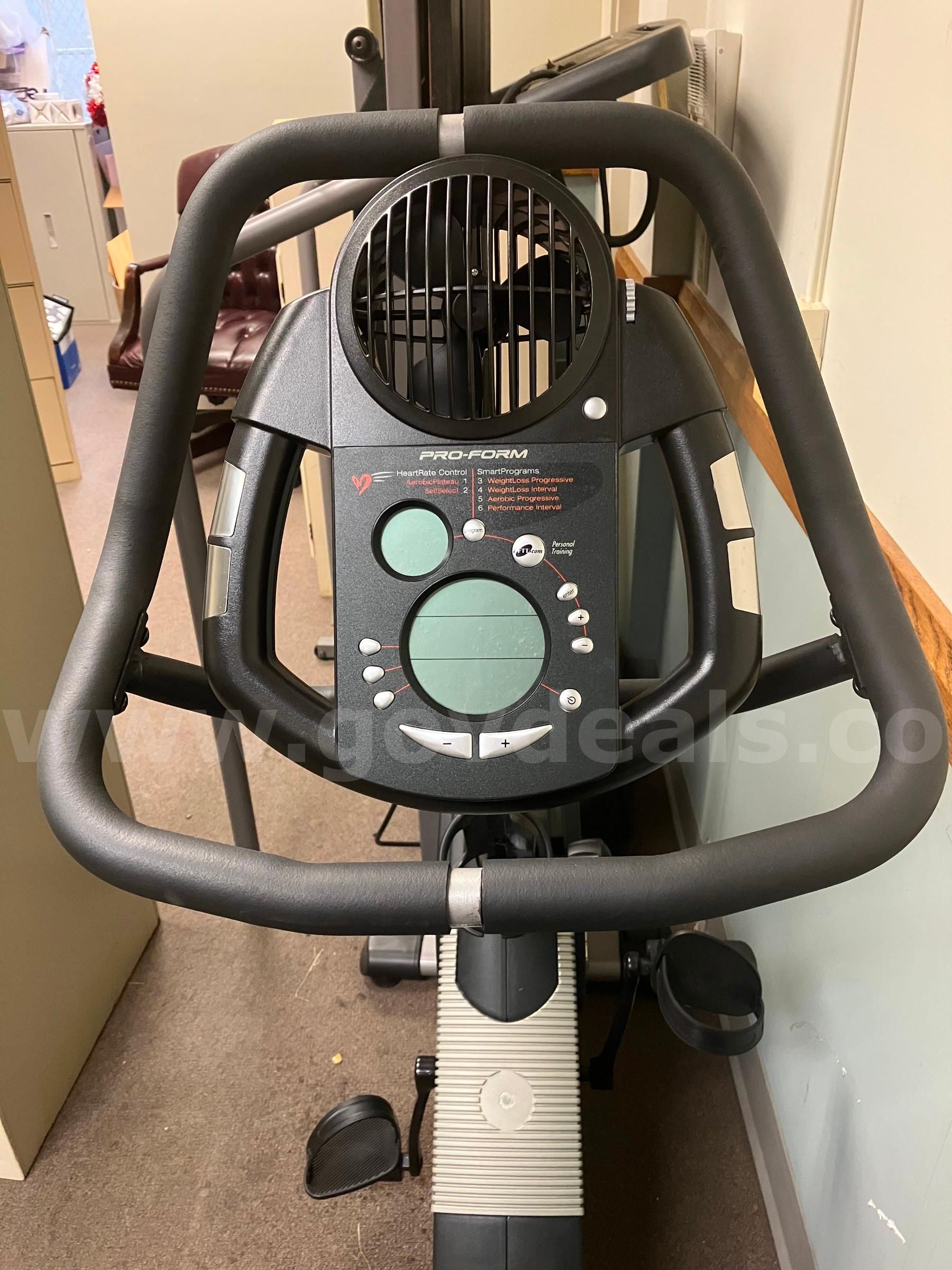 Cross trainer 56 deals proform exercise bike