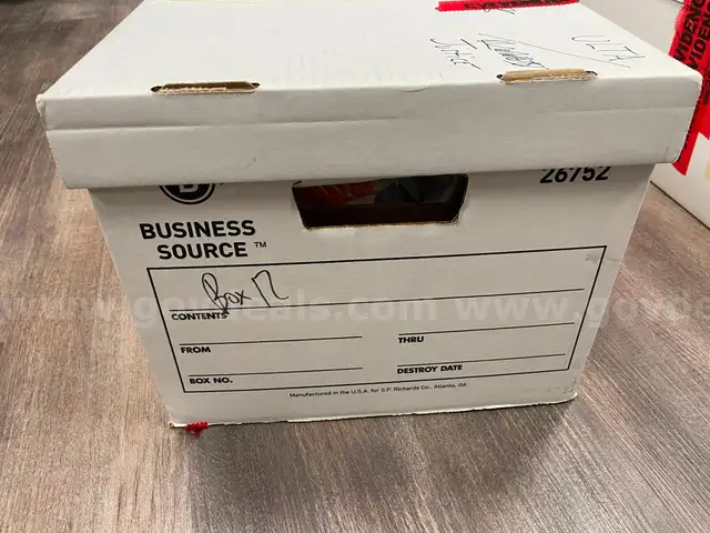 Box of Miscellaneous Items