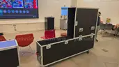 Lot of two road cases