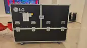 Lot of two road cases