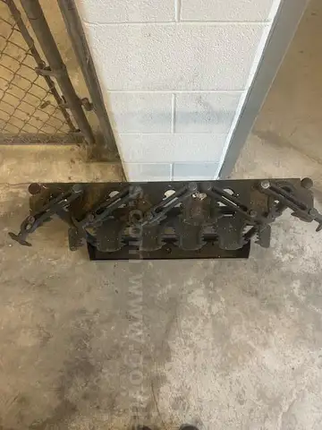 OEM Accessory rack for mounting in bed of Polaris side by side.
