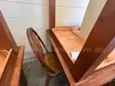 2 Wooden Tables &#x26; 4 Dining Chairs