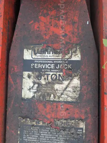 Lincoln Automotive 5Ton Hydraulic Service Jack