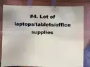 Lot 4 Laptops & Office Supplies