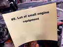 Lot 8 Small Engine Equipment