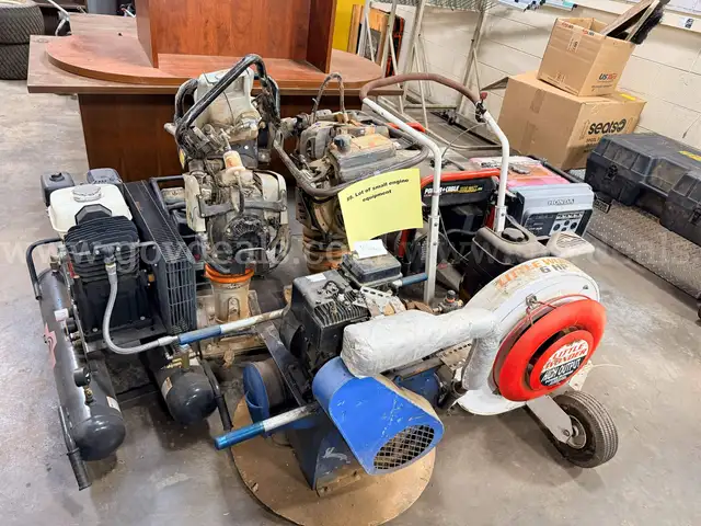 Lot 8 Small Engine Equipment