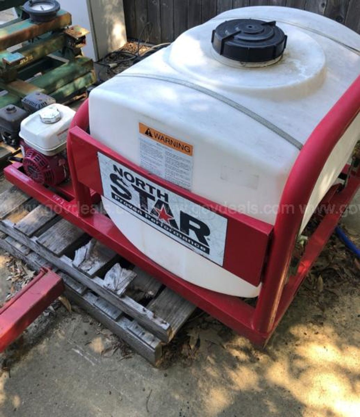 100 Gallon Skid Sprayer Pressure Washer | AllSurplus