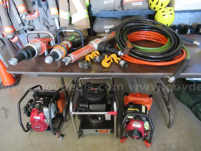 Lot of Extrication Equipment