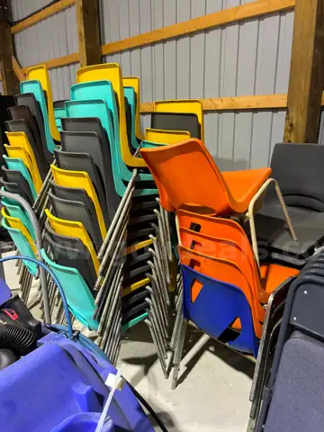 63 Stackable Chairs